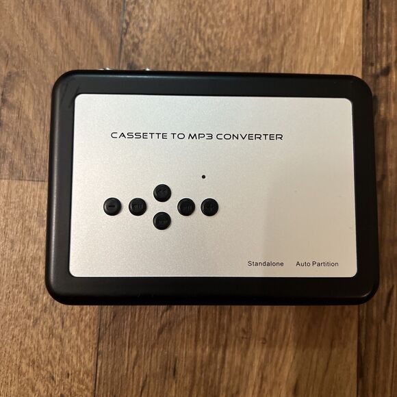 Portable Cassette to MP3 Converter/ Player - Standalone Auto Partition
